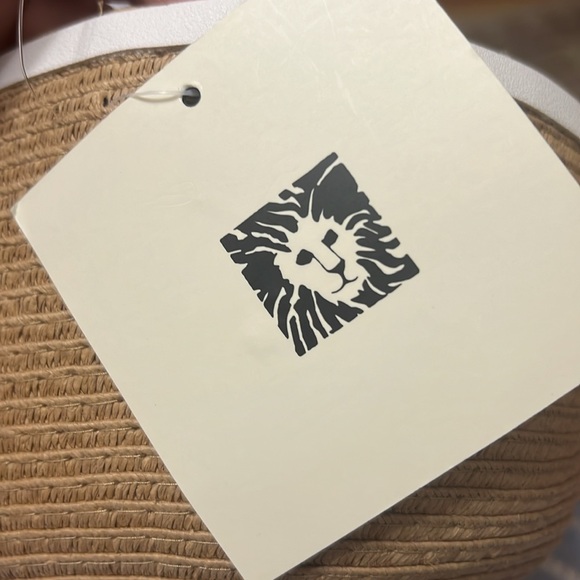 Anne Klein Tan Woven Brim Hat - Picture 6 of 6